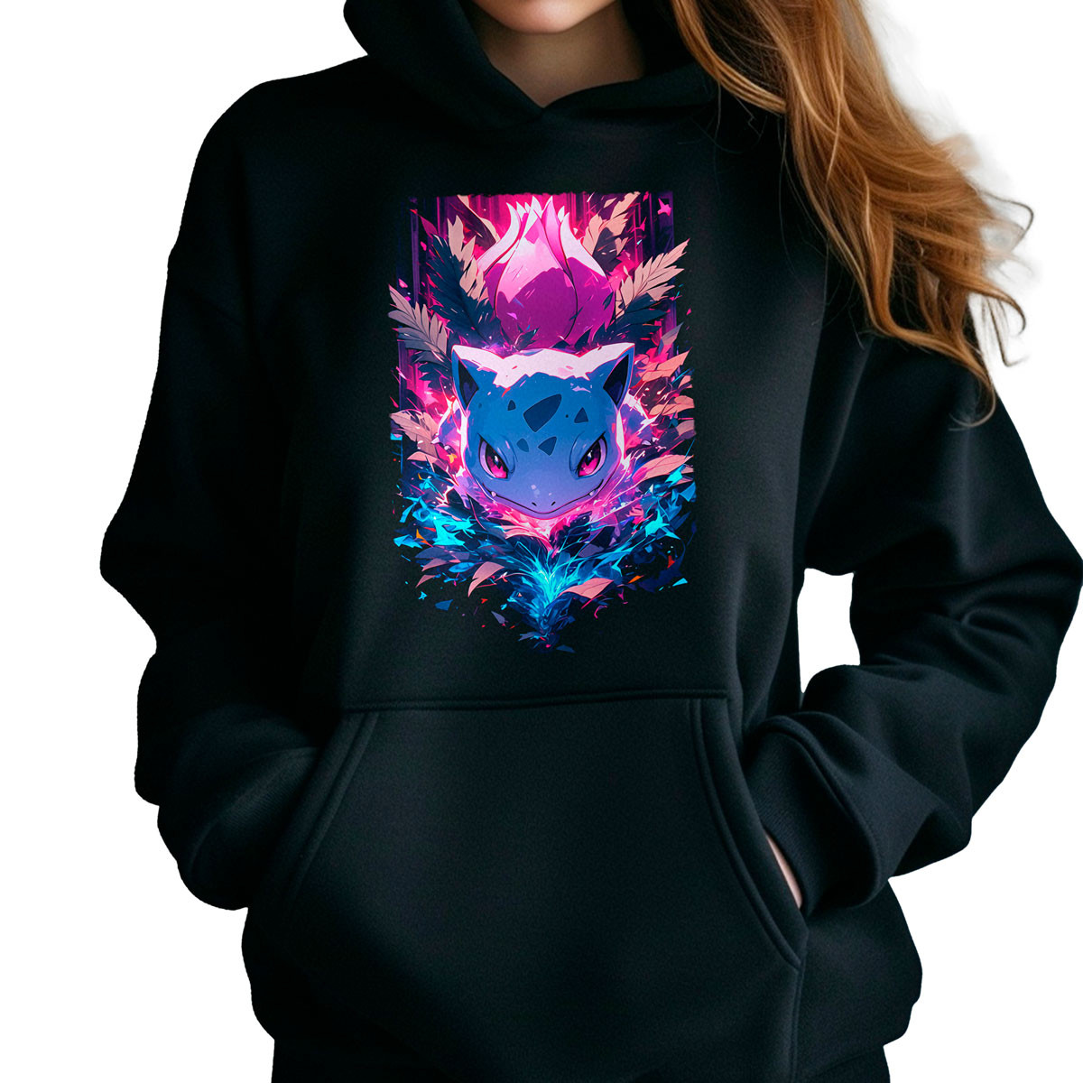 poleron-anime-mujer-estampada-frontal-batalla-pok-mon-ivysaur-razor-leaf
