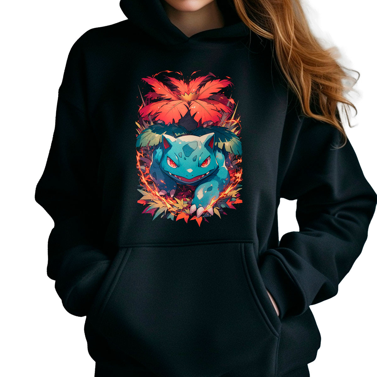 poleron-anime-mujer-estampada-venusaur-razor-leaf