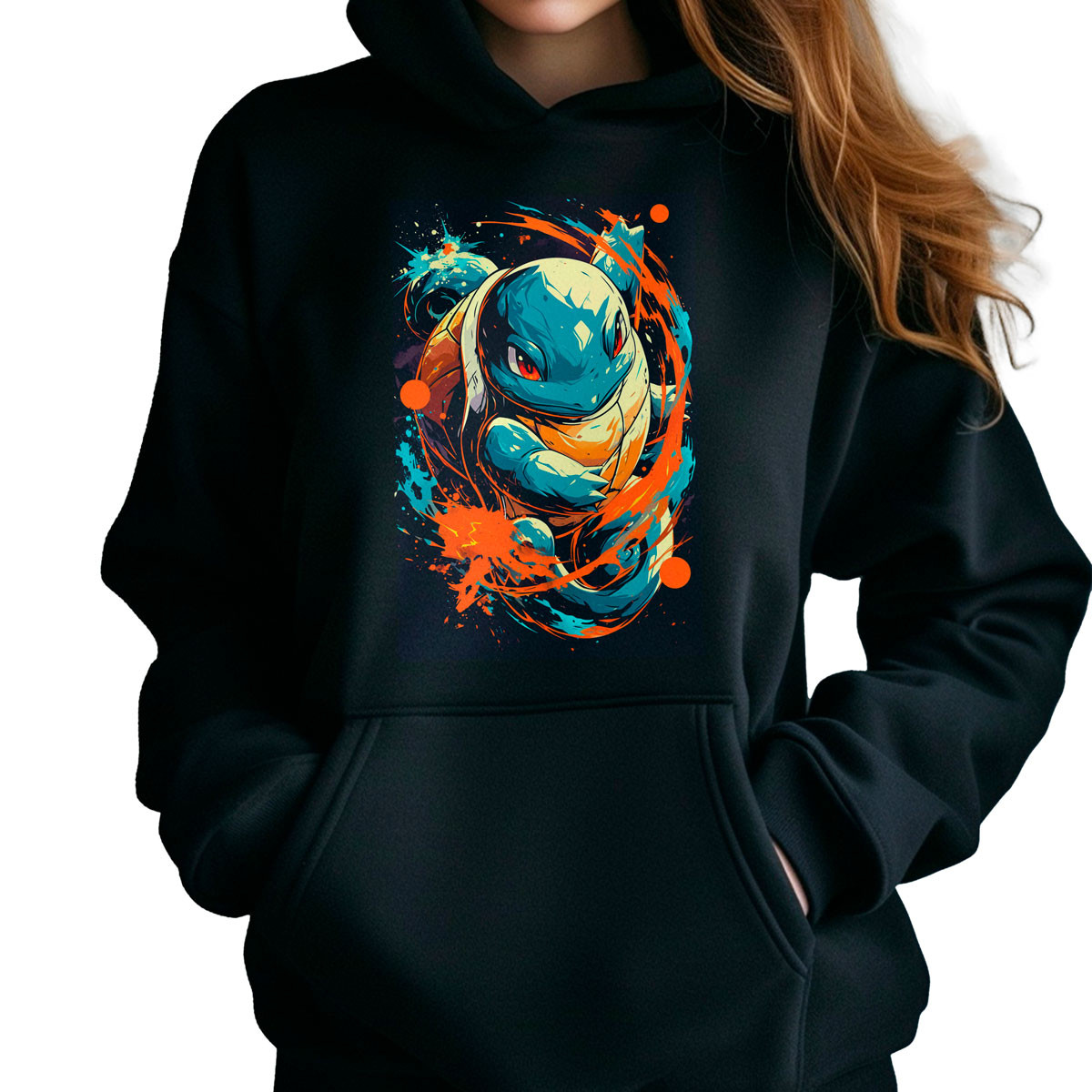 poleron-anime-mujer-estilo-squirtle-pok-mon-en-fondo-negro