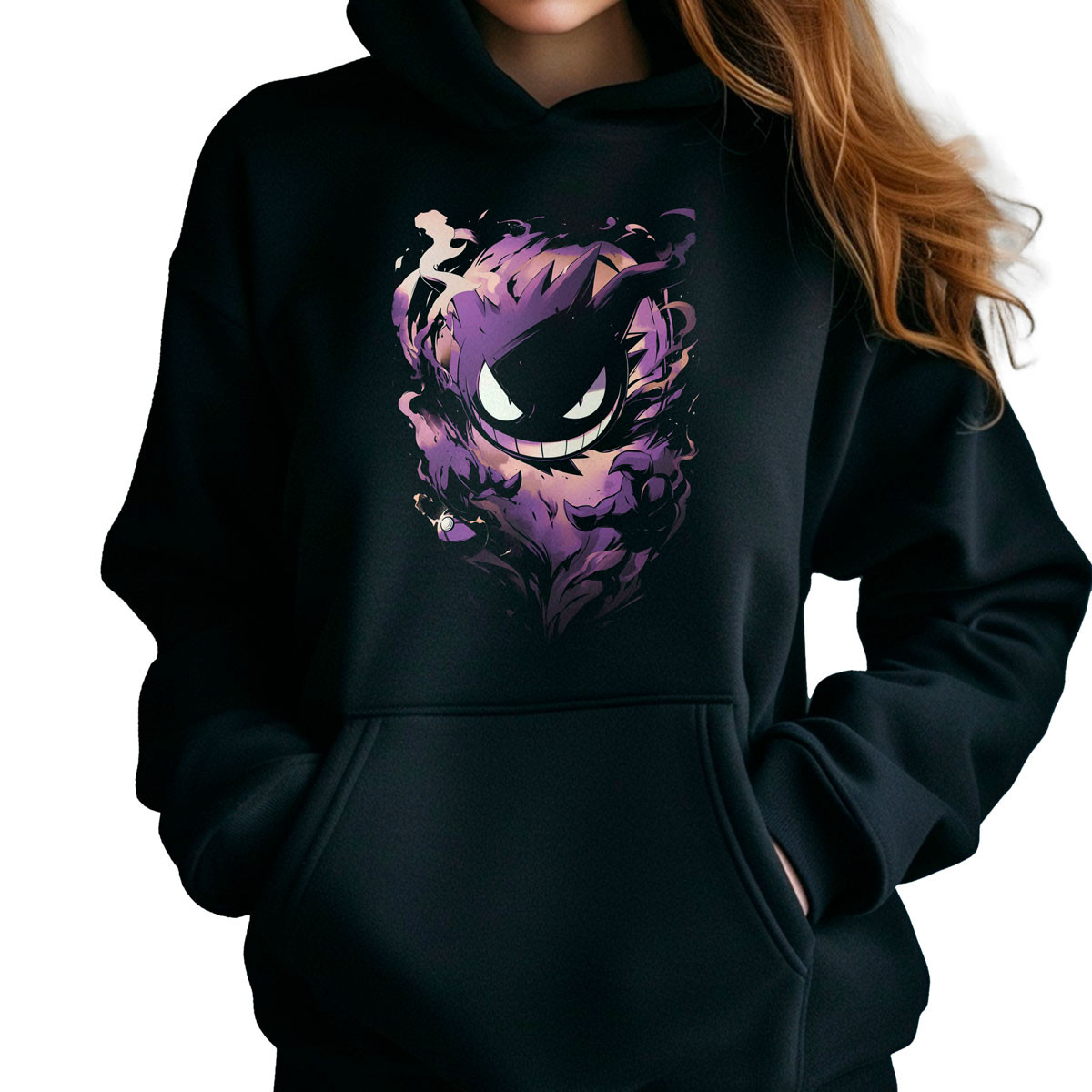 poleron-anime-mujer-gastly-silueta-pok-mon-anime