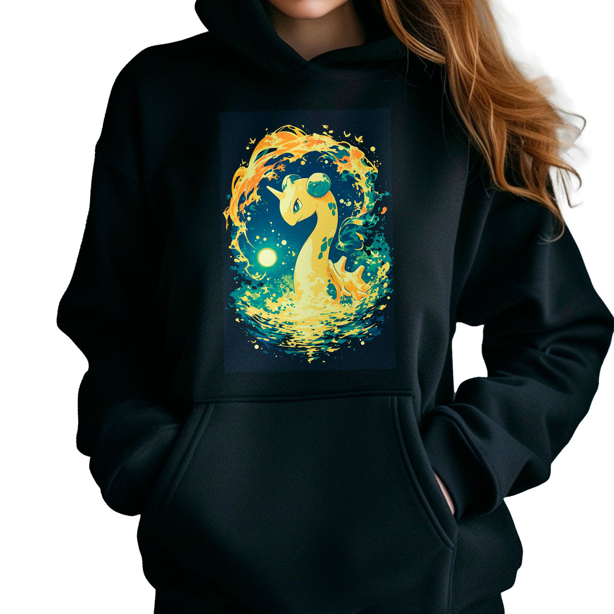 poleron-anime-mujer-lapras-silueta-pok-mon-manga-corta