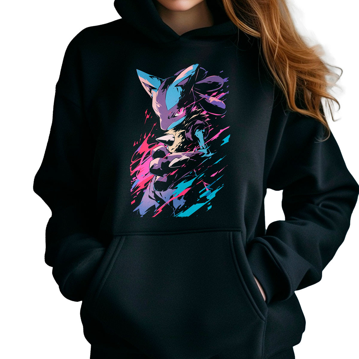 poleron-anime-mujer-lucario-cute-negro-gym