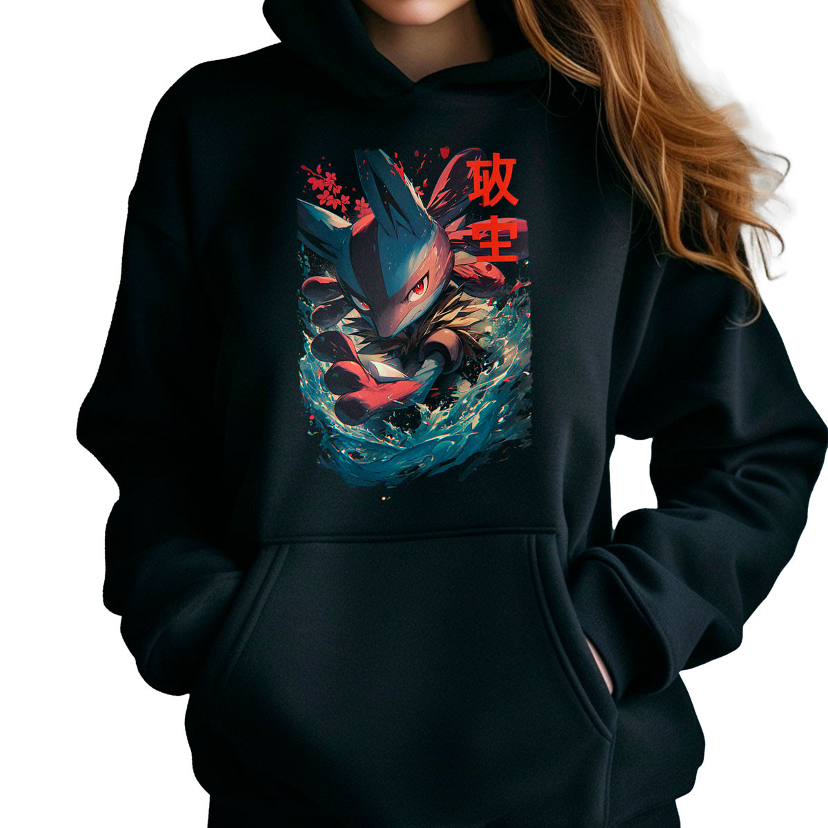 poleron-anime-mujer-lucario-lotus-pok-mon-negro-b-13