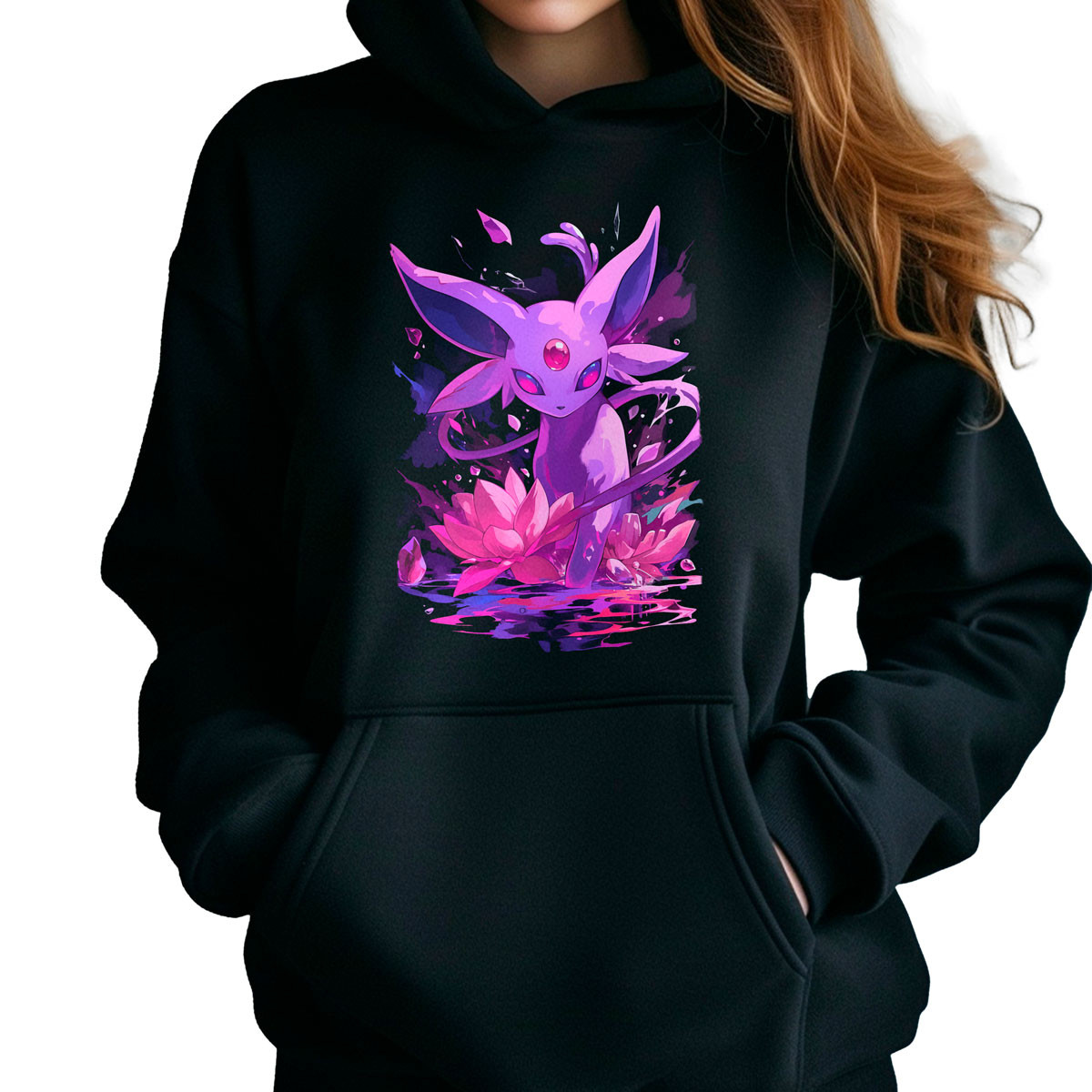 poleron-anime-mujer-negra-entrenador-espeon-lotus-pok-mon