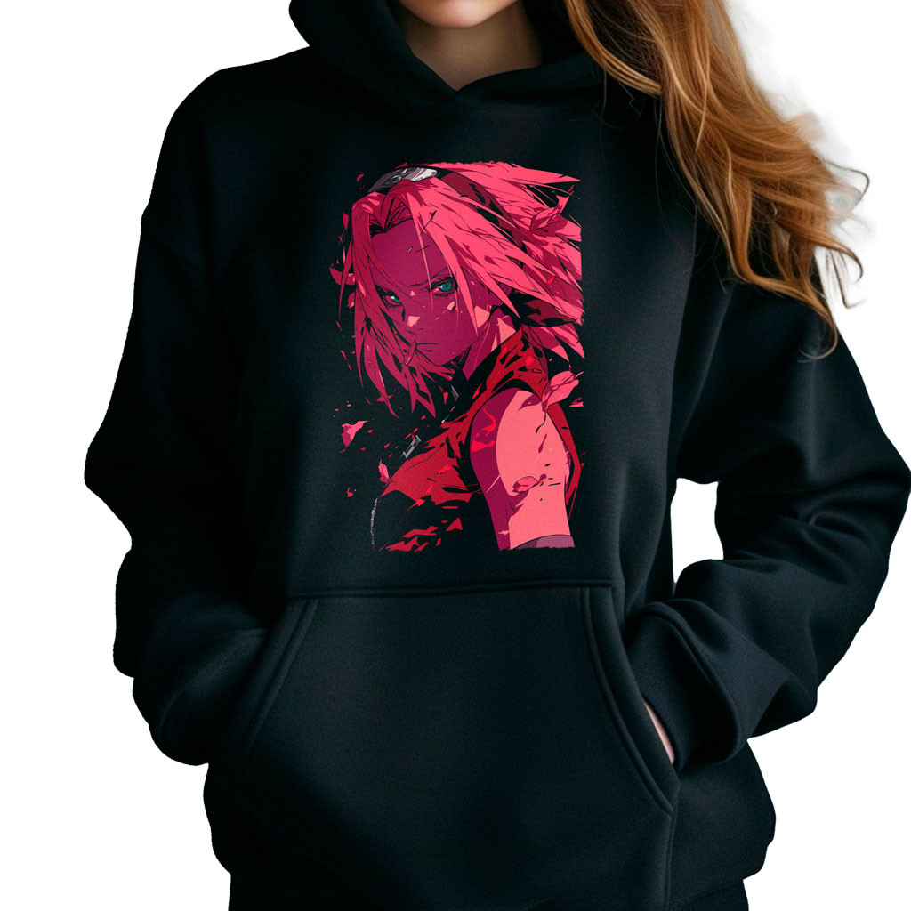 poleron-anime-mujer-negra-taijutsu-con-dise-o-sakura-haruno