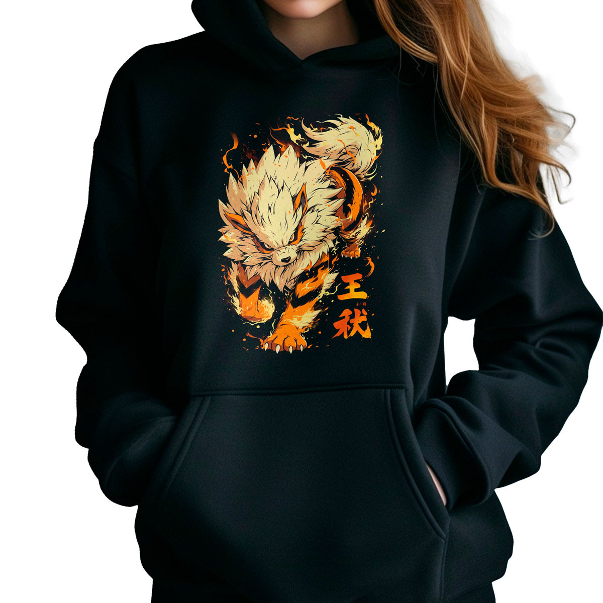 poleron-anime-negro-arcanine-fire-fang-pok-mon-23