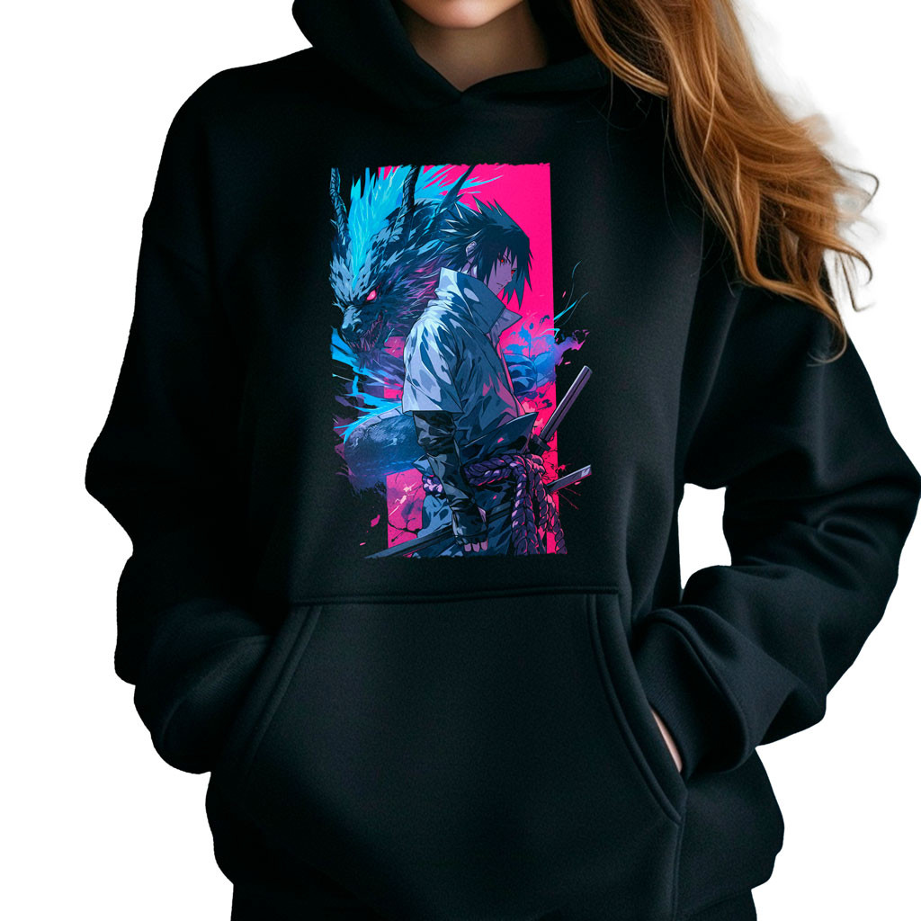 poleron-anime-negro-chakra-sasuke-uchiha-taijutsu