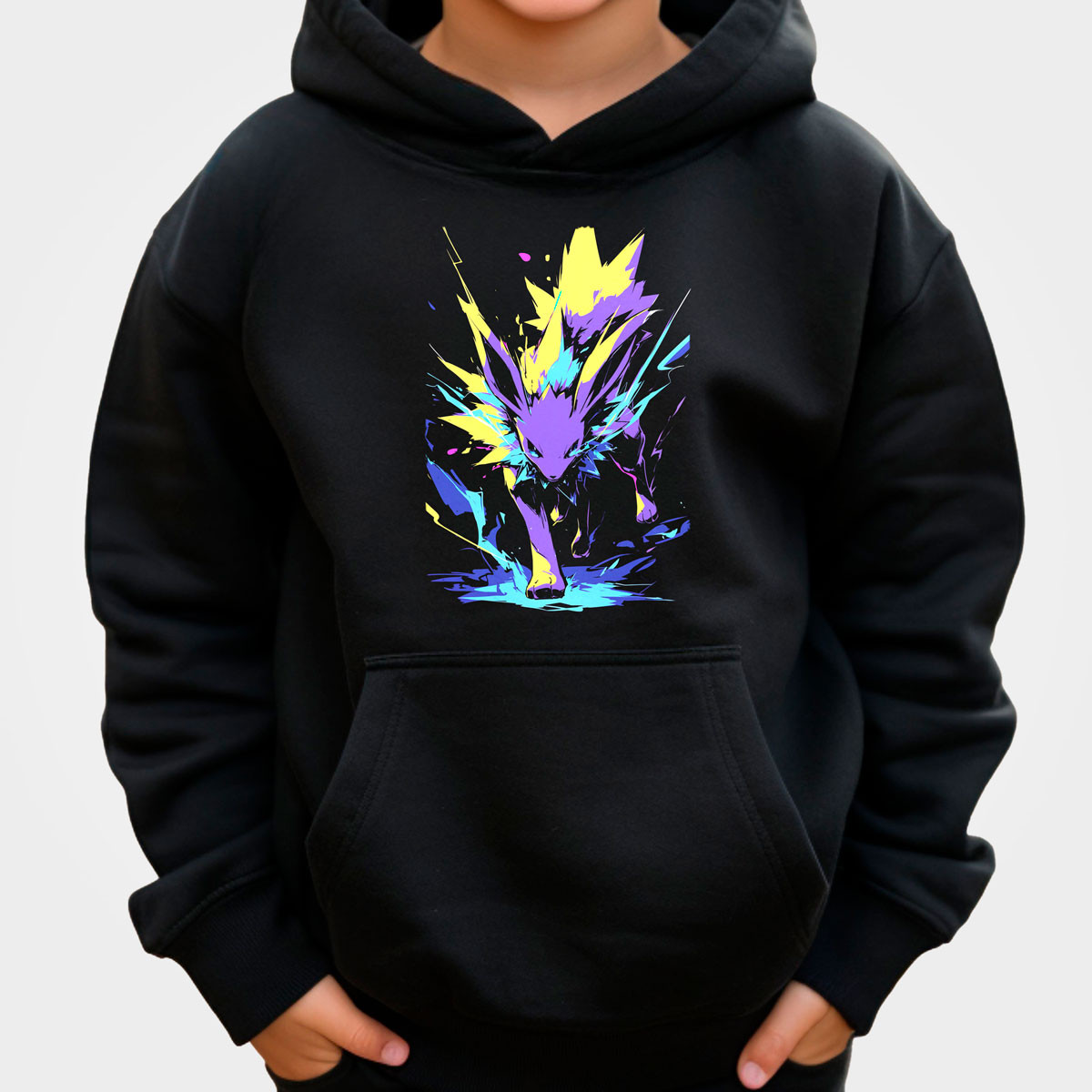 poleron-anime-ni-a-jolteon-thunder-fang-entrenador-negro