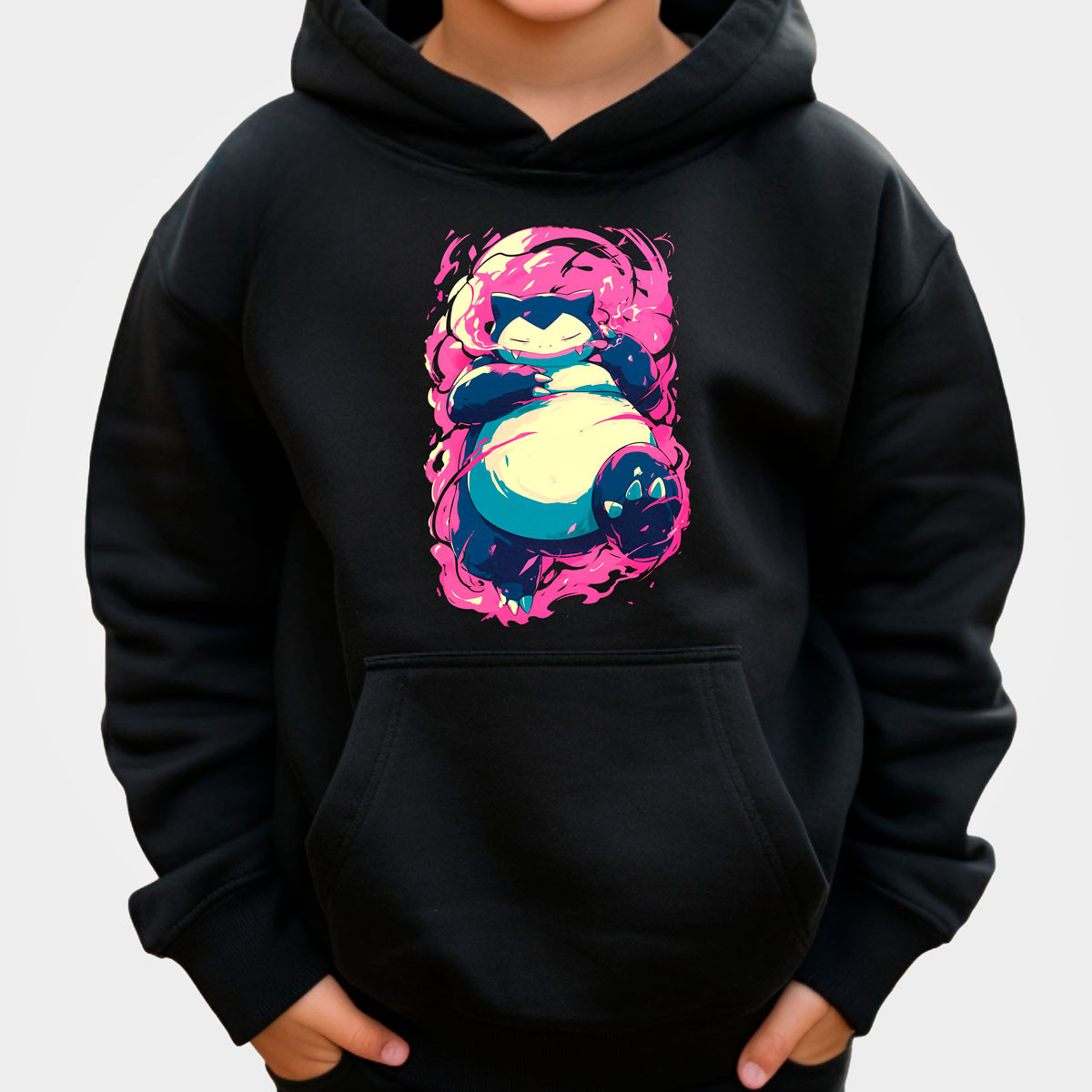 poleron-anime-ni-a-snorlax-glowing-batalla-anime