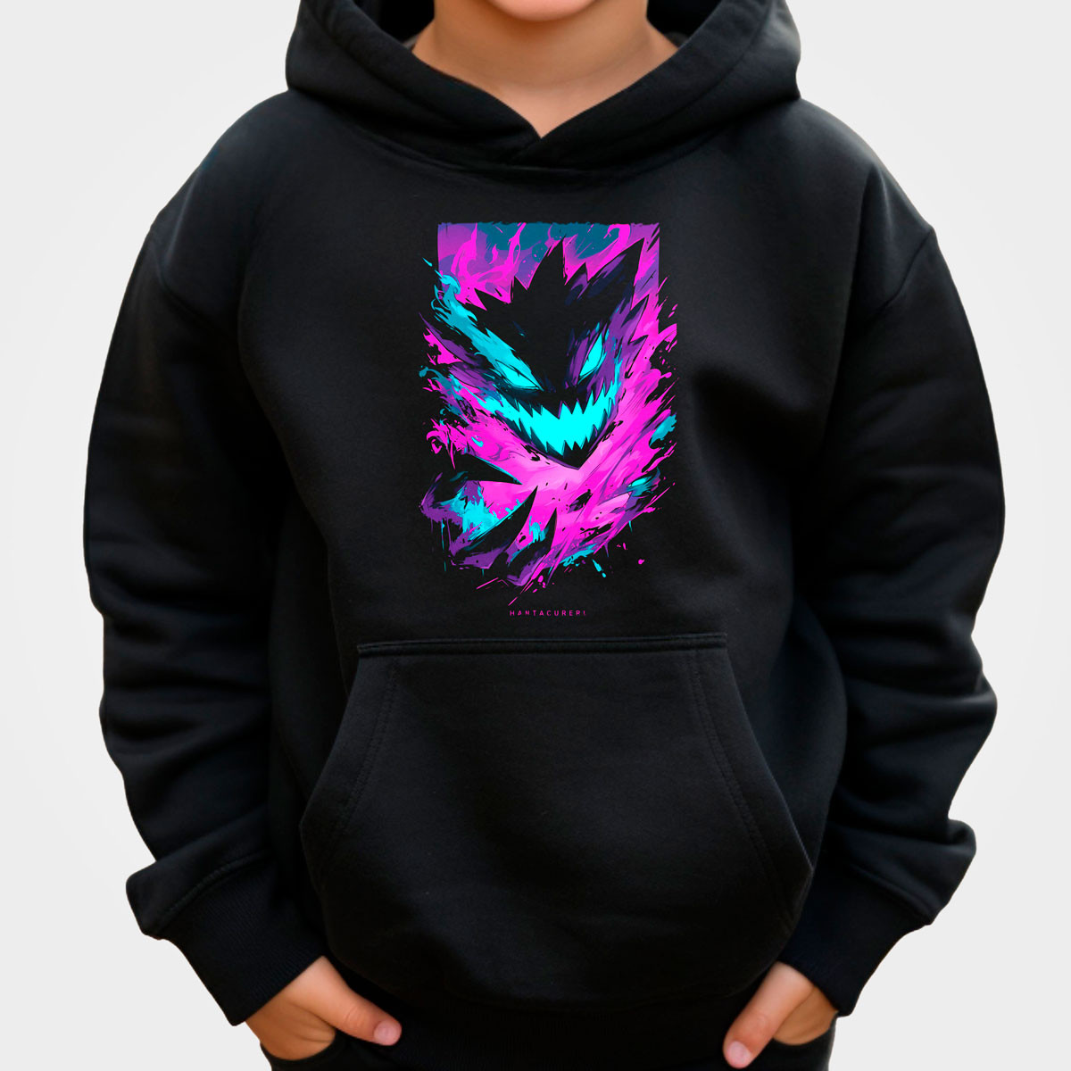 poleron-anime-ni-as-haunter-pok-mon-negro-brillante
