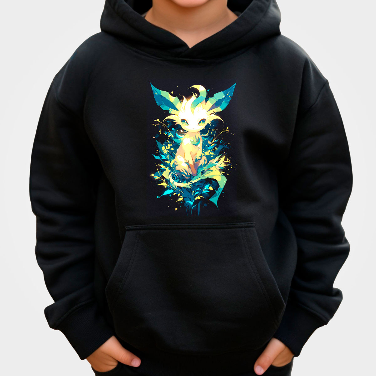 poleron-anime-ni-as-manga-corta-leafeon-leech-seed-pok-mon