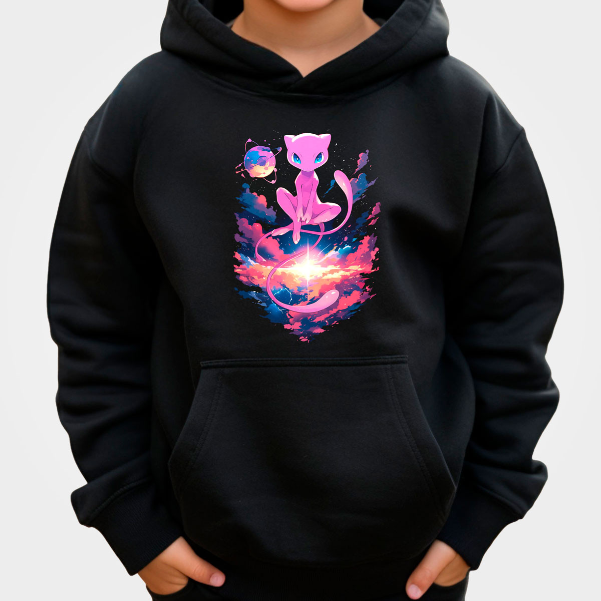 poleron-anime-ni-o-batalla-mew-pokemon-negro