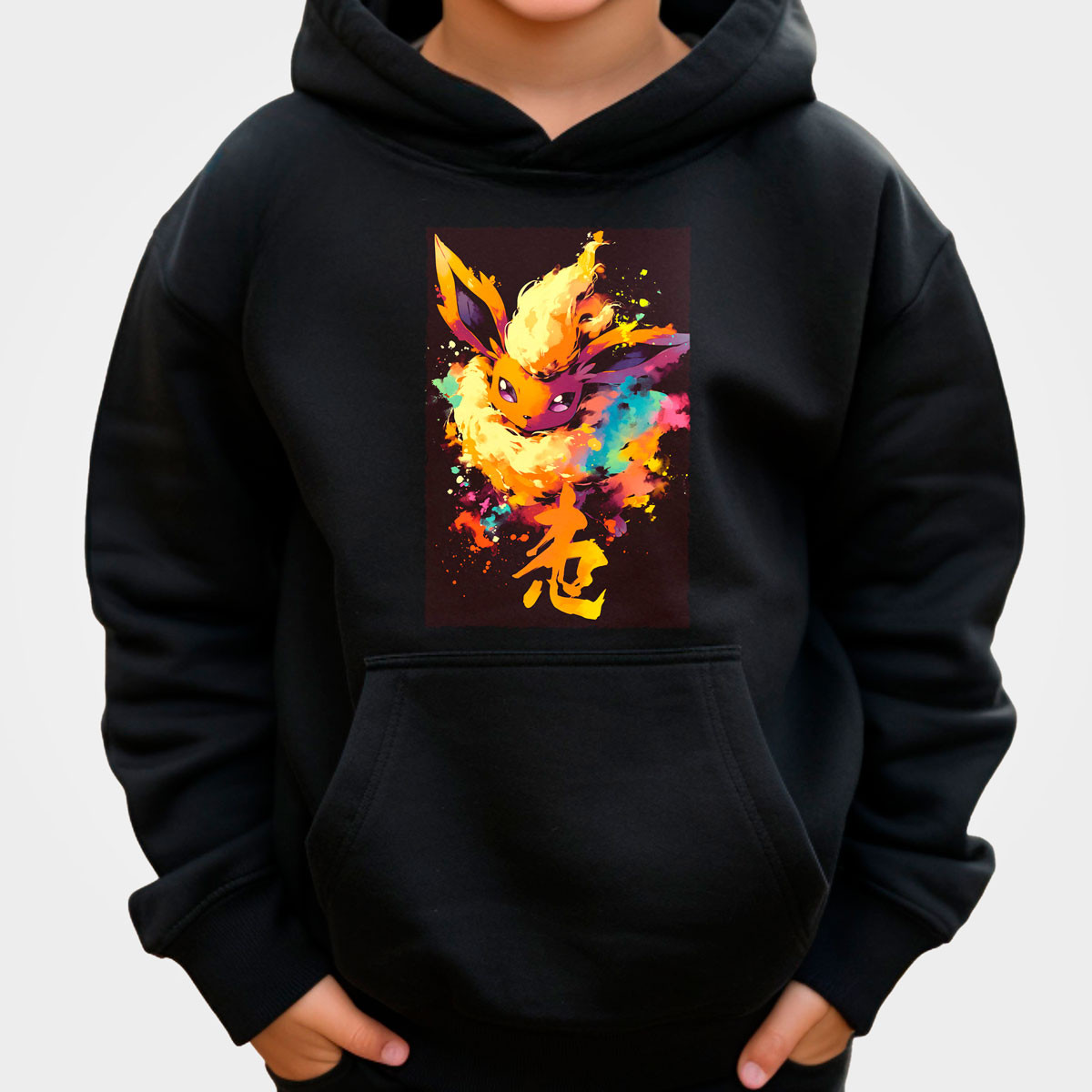 poleron-anime-ni-os-entrenador-flareon-ink-pok-mon