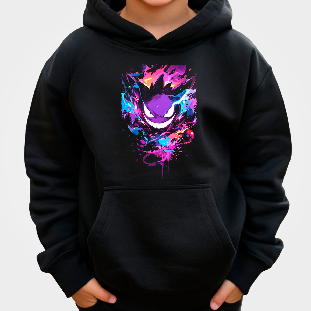 poleron-anime-ni-os-negra-con-gastly-de-pokemon-atacando