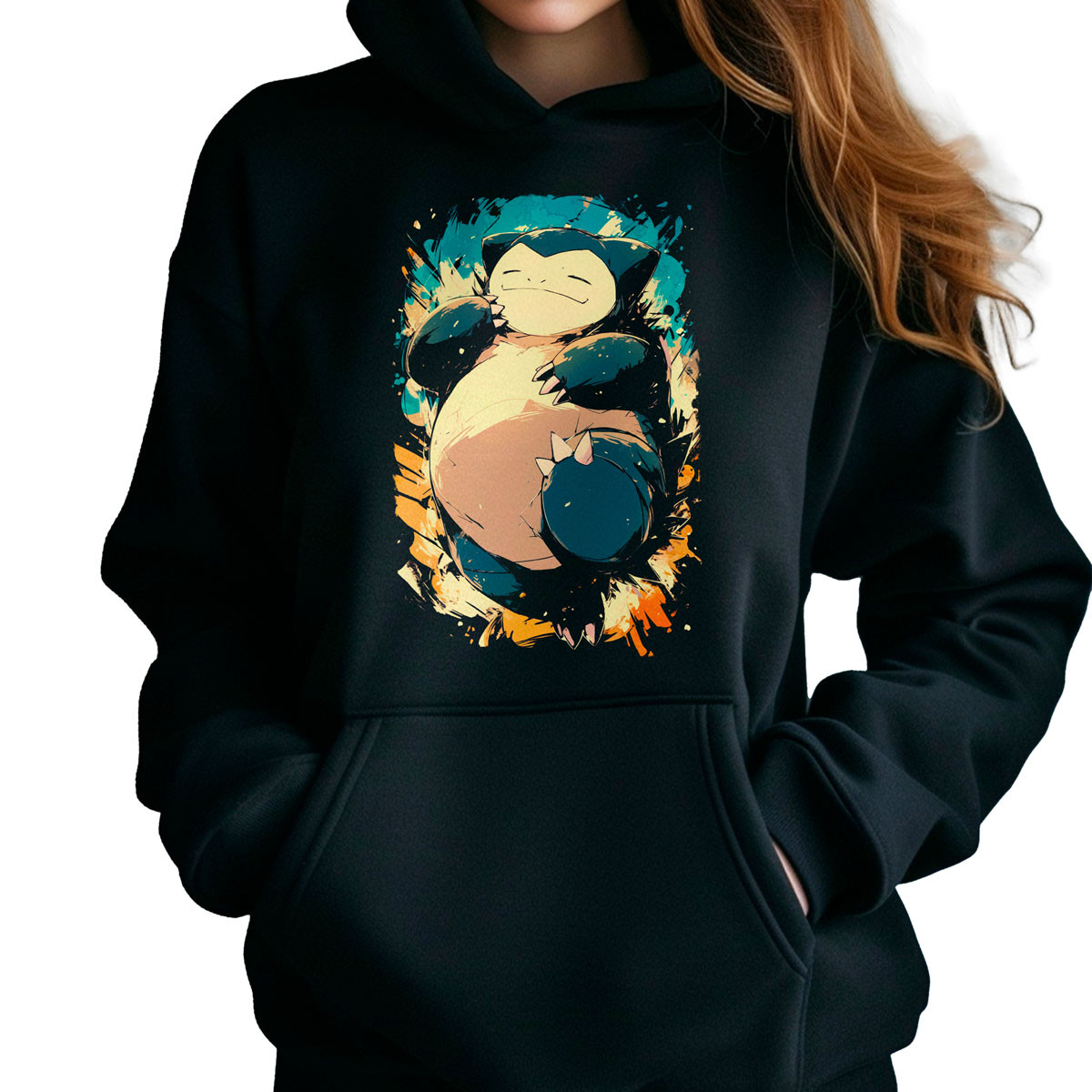 poleron-anime-snorlax-shiny-pokemon-anime-negra