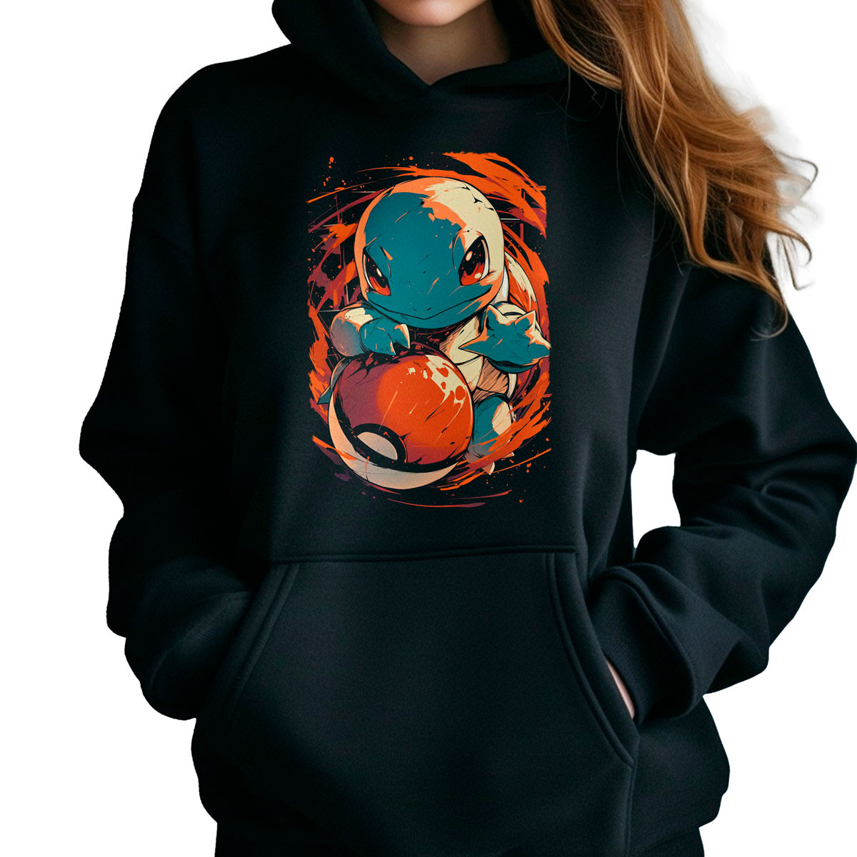 polerones-anime-design-squirtle-pokemon-negro-anime