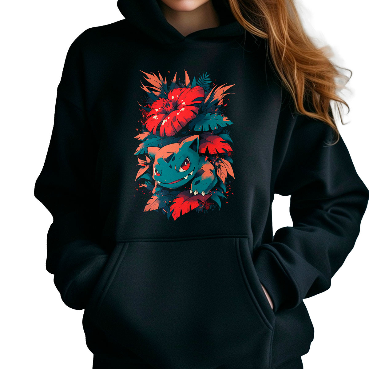 polerones-anime-estampada-frontal-shiny-ivysaur-poison
