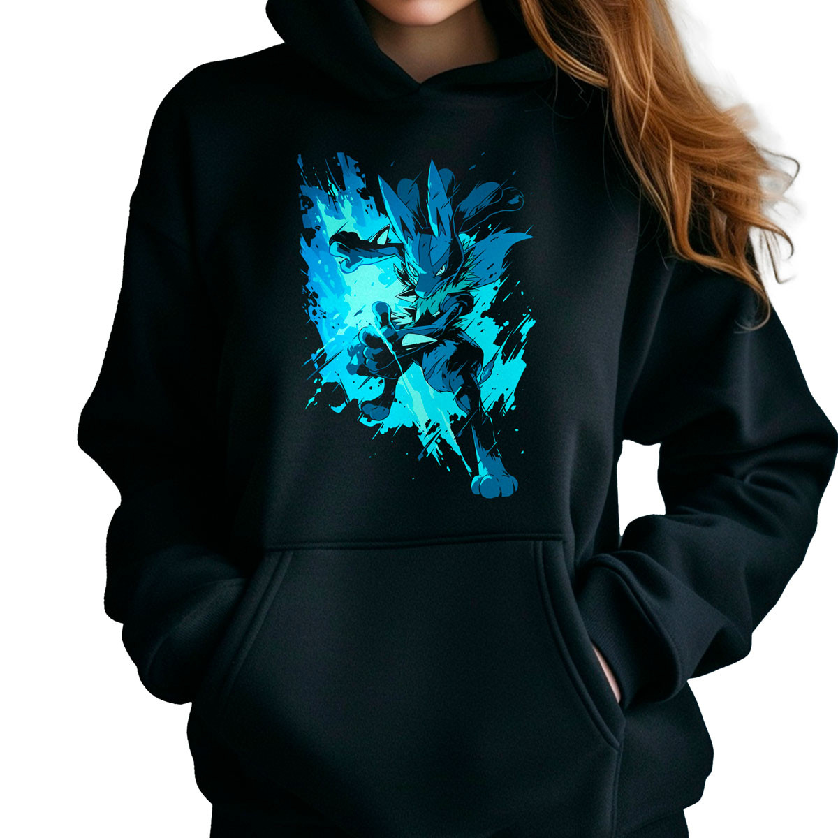 polerones-anime-estampada-shiny-lucario-de-pokemon