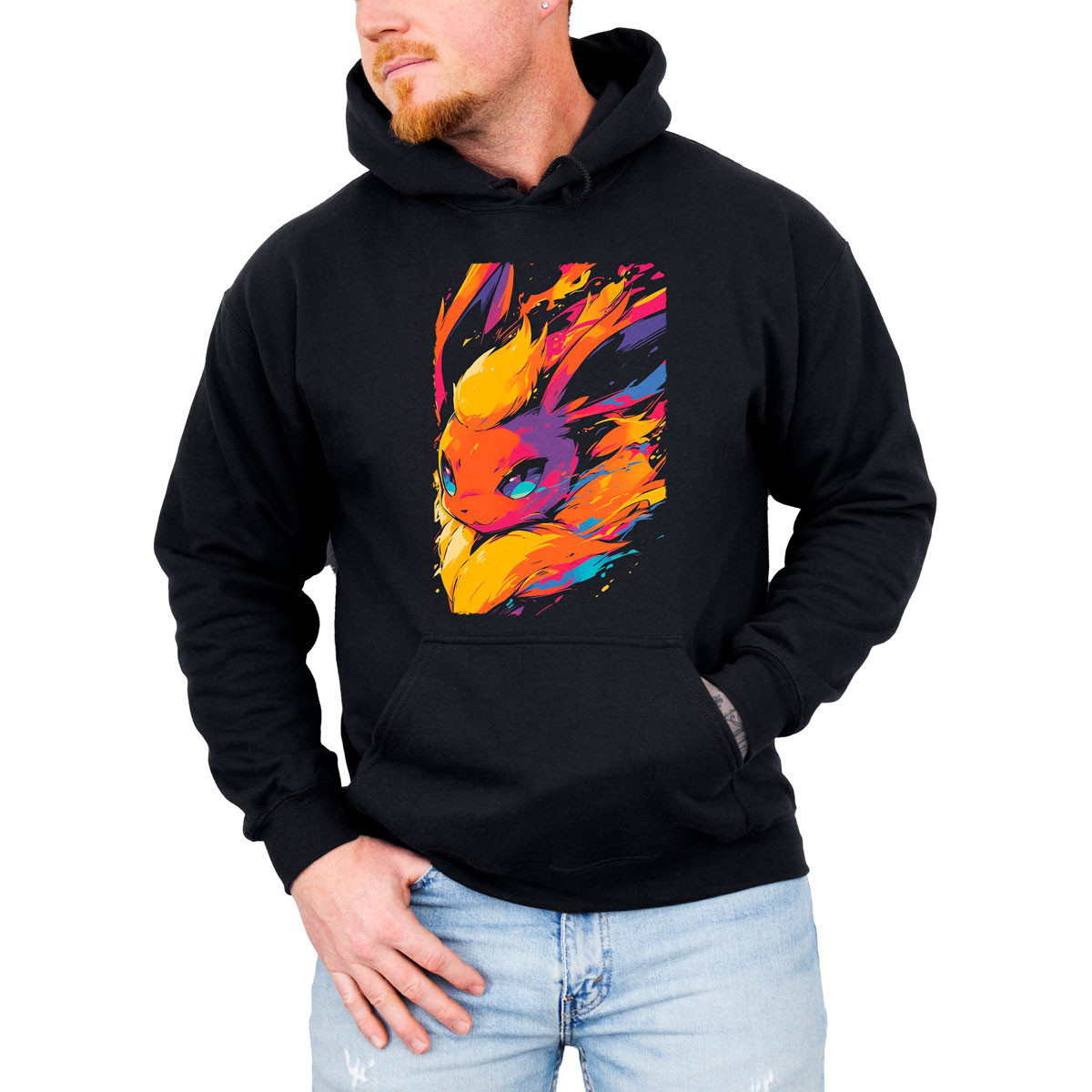 polerones-anime-flareon-pokemon-face-design