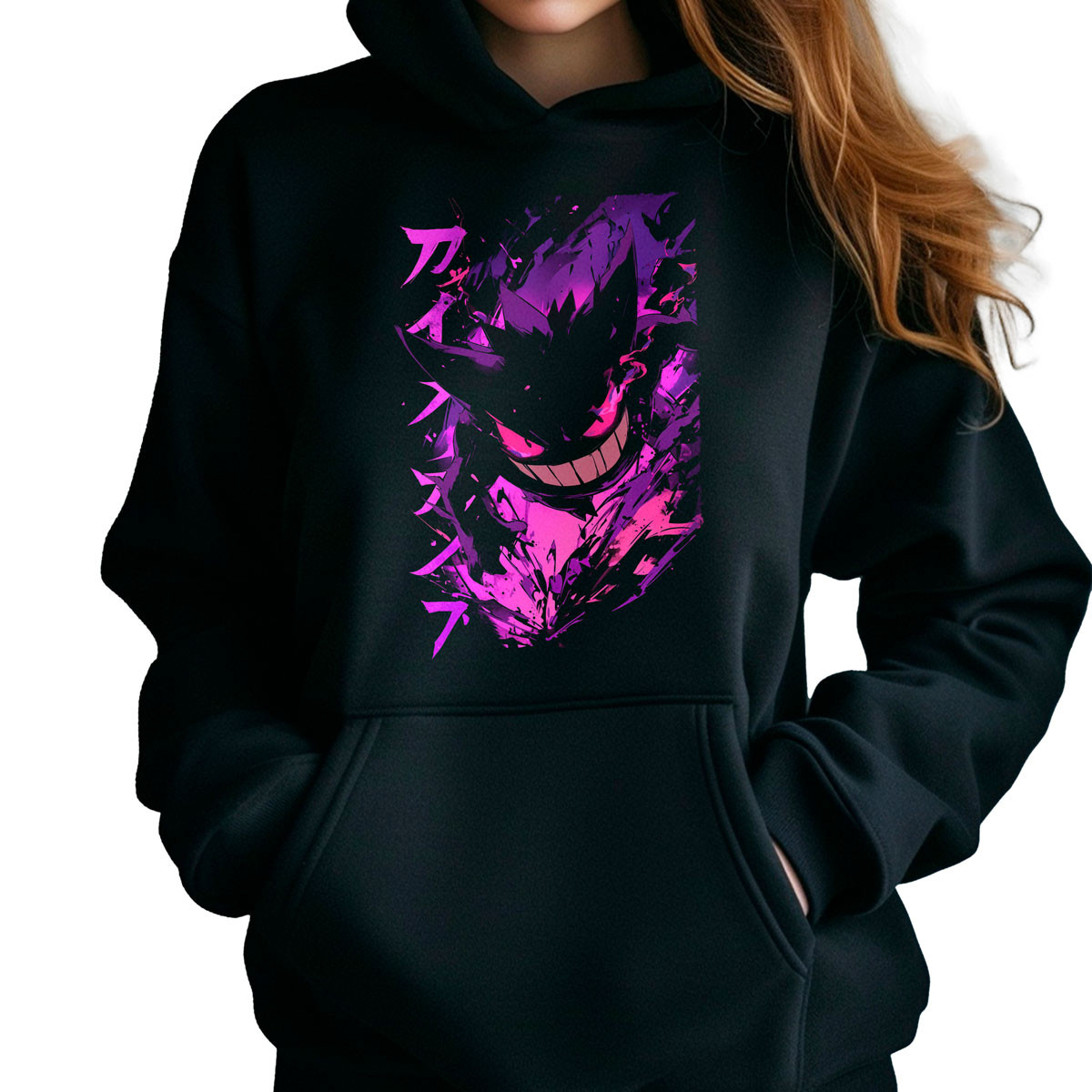 polerones-anime-gengar-attacking-desde-pok-dex-en-negro