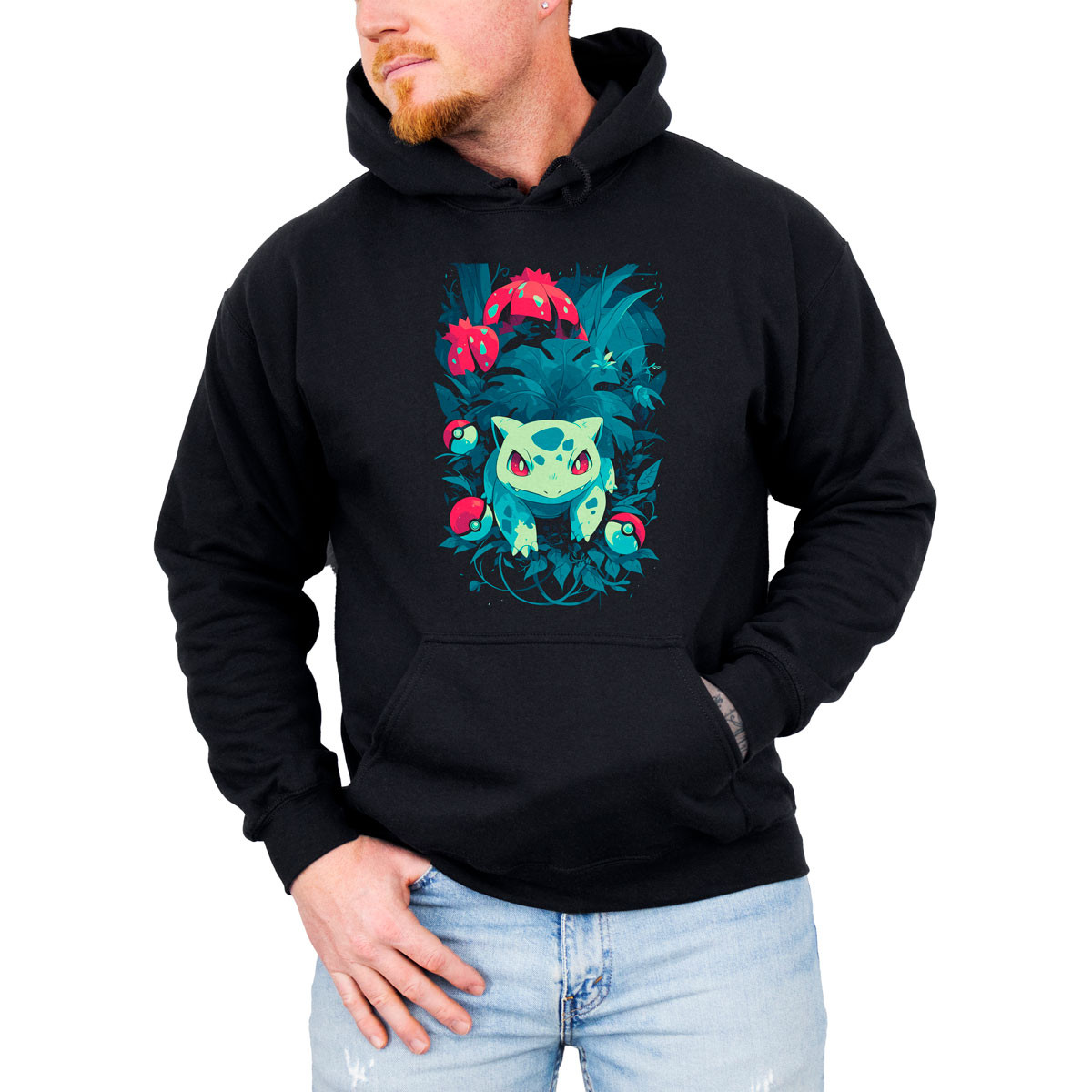 polerones-anime-hombre-con-dise-o-ivysaur-pok-mon