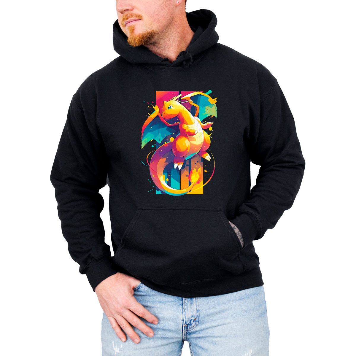 polerones-anime-hombre-dragonite-minimalista