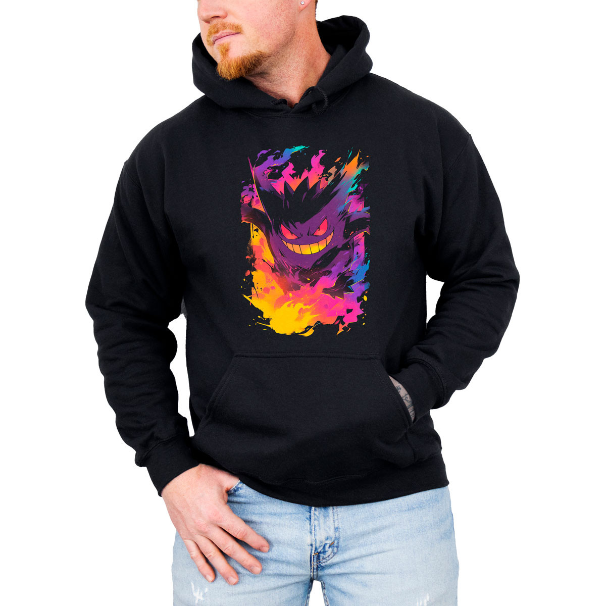 polerones-anime-hombre-estampada-frontal-batallas-pok-mon-gengar-curse