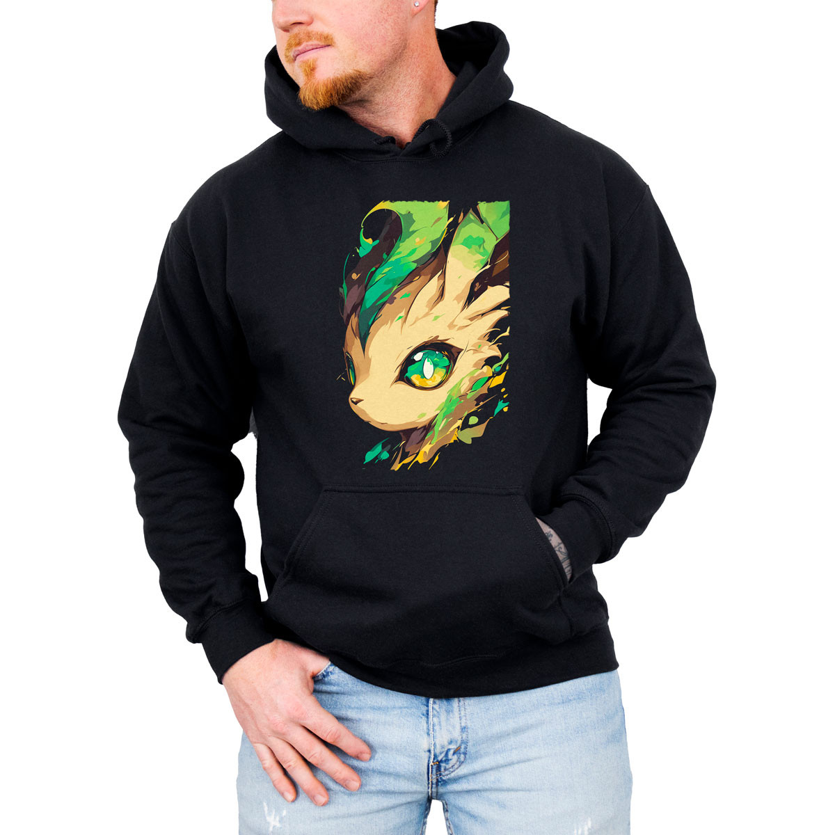 polerones-anime-hombre-leafeon-eyes-closeup