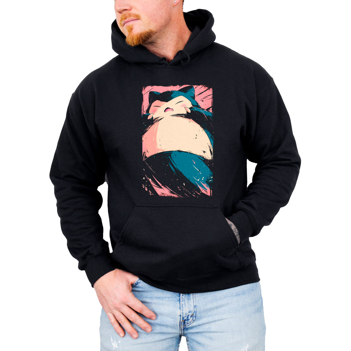 polerones-anime-hombre-snorlax-pokemon-anime