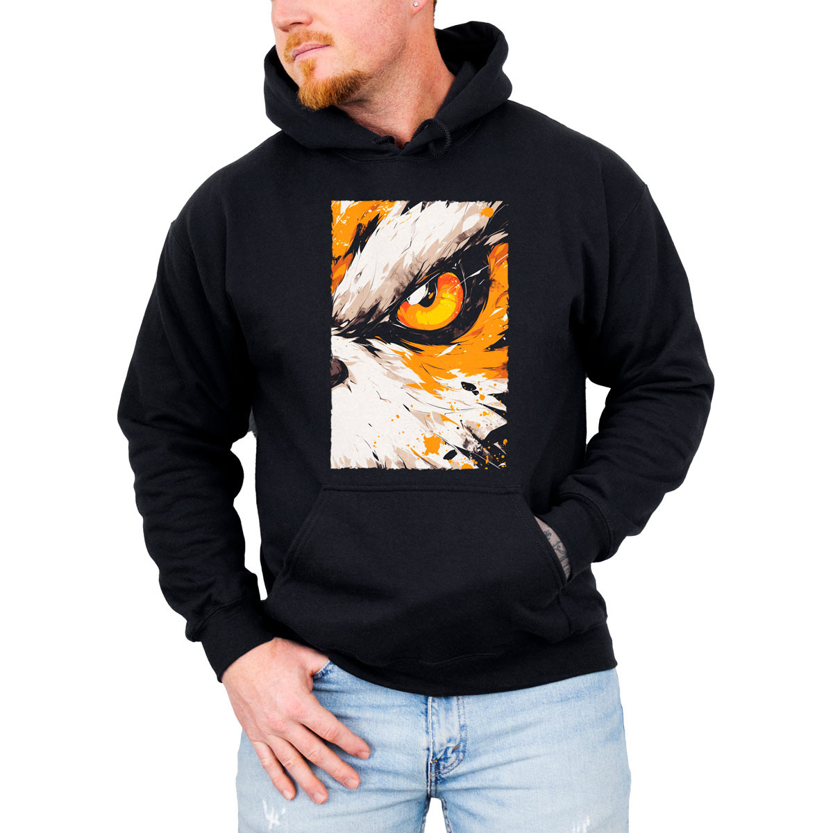 polerones-anime-hombre-sudadera-batalla-arcanine-pok-mon