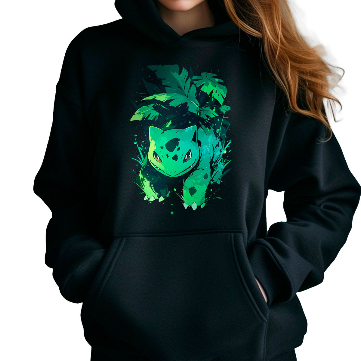 polerones-anime-ivysaur-silueta-anime-pokemon