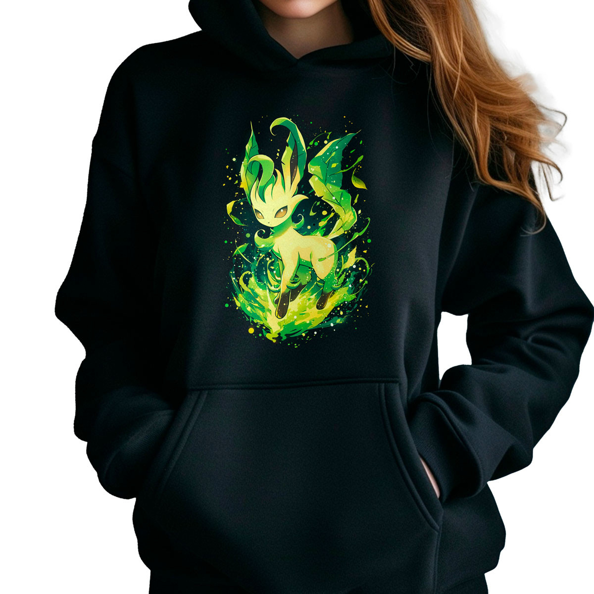 polerones-anime-leafeon-shiny-algod-n-gym-anime-brillante