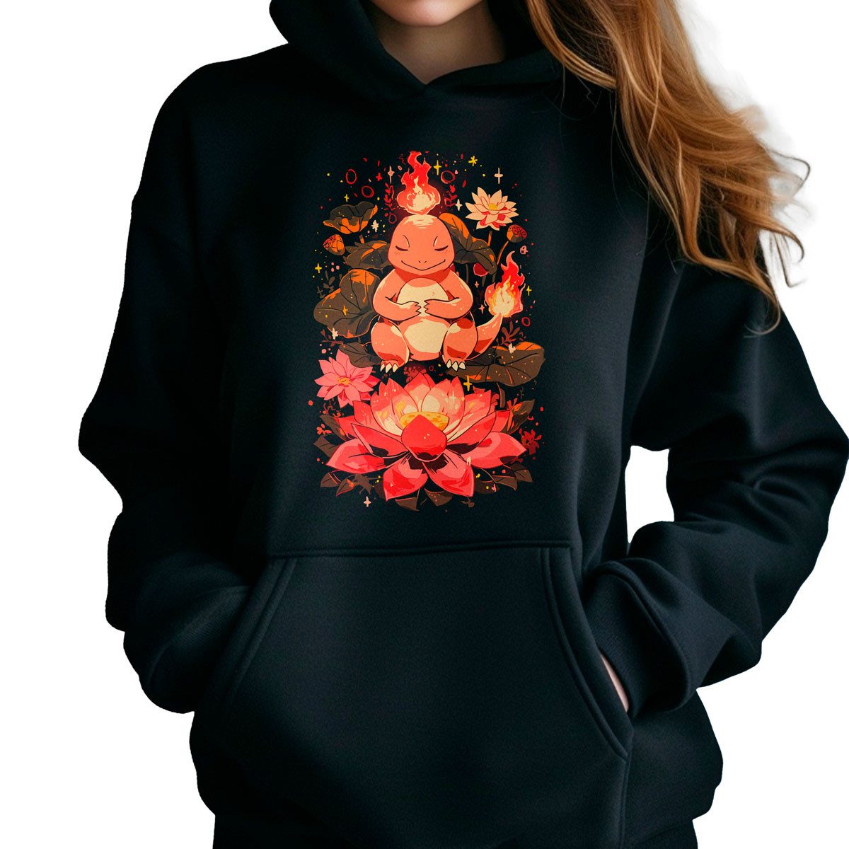 polerones-anime-manga-corta-batallas-pok-mon-charmander