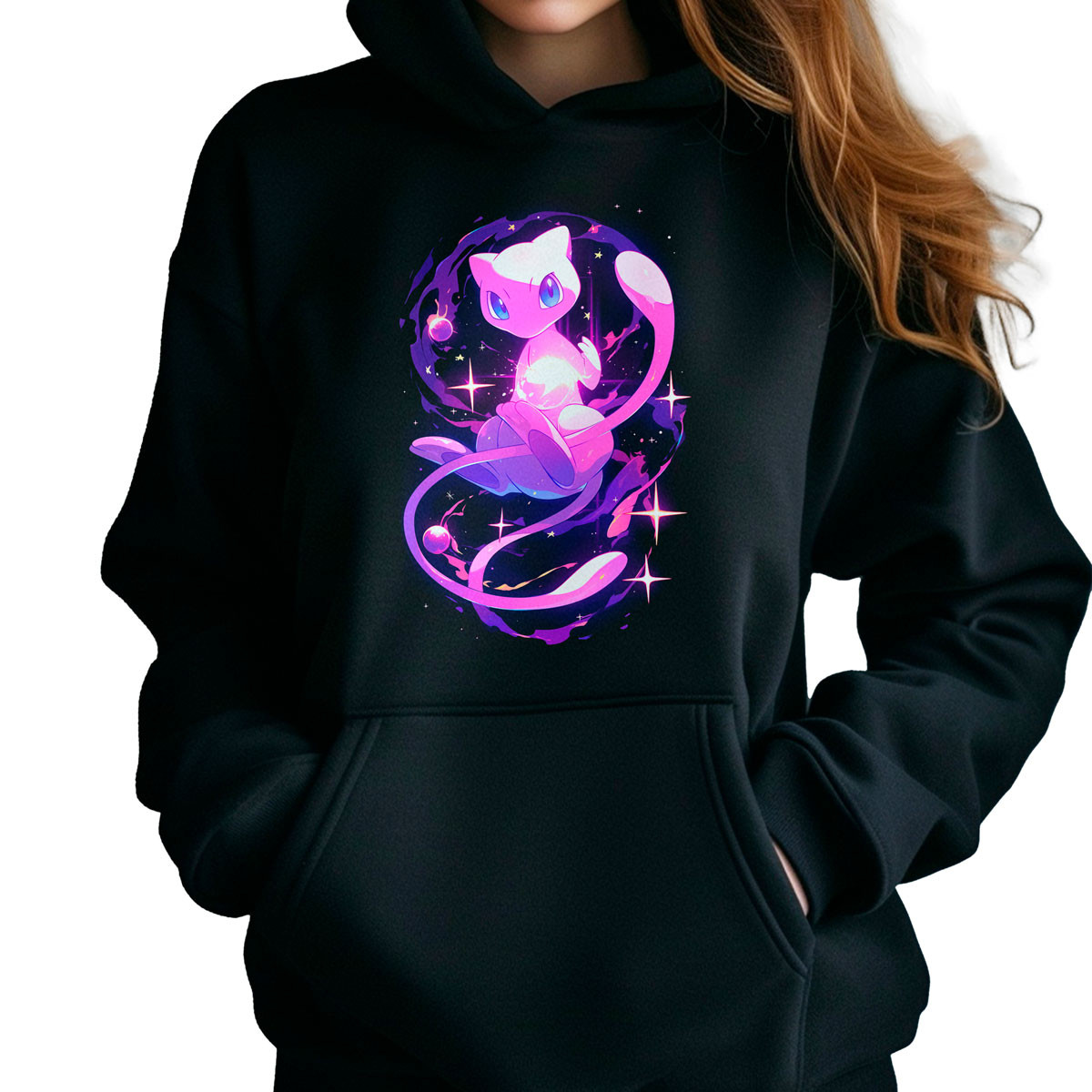 polerones-anime-mew-glow-entrenador-negro