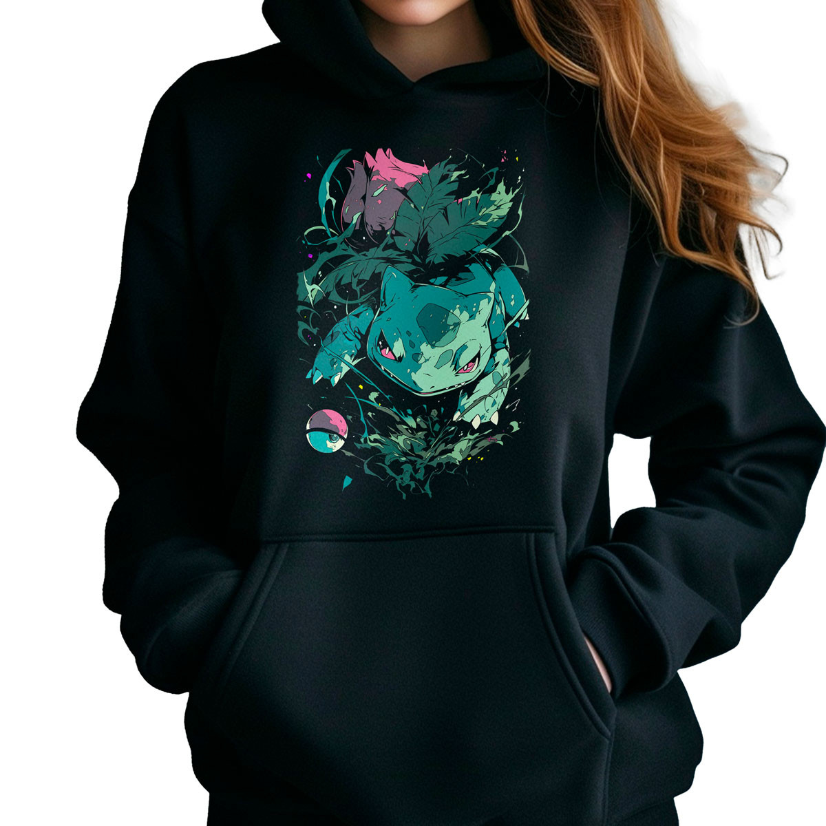 polerones-anime-mujer-bulbasaur-atacando-anime-b-23