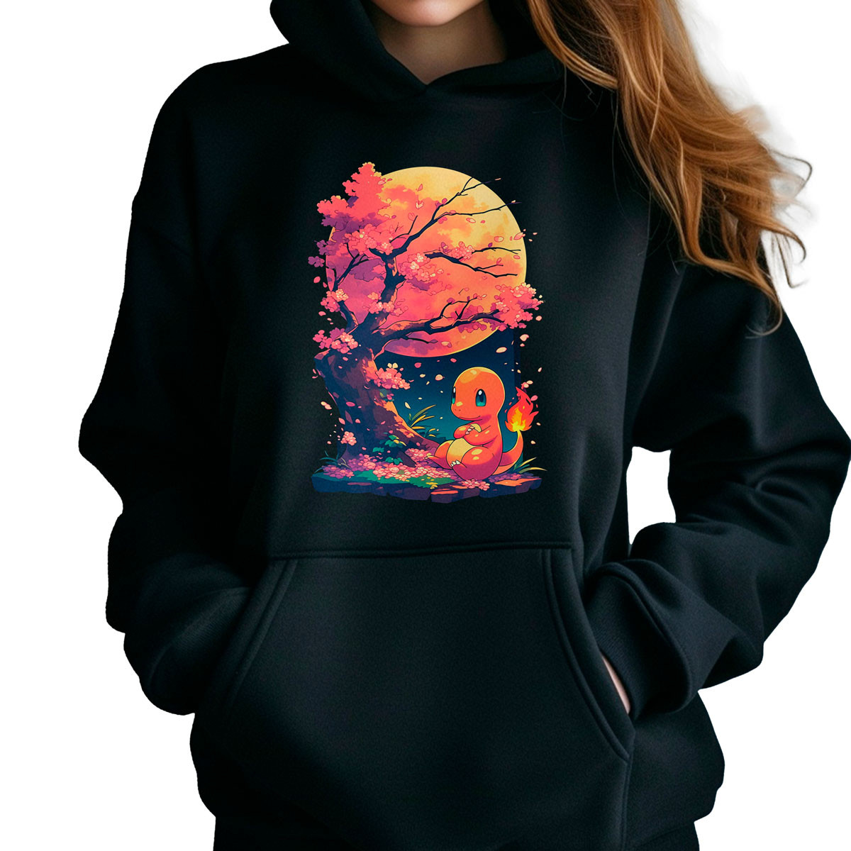 polerones-anime-mujer-charmander-cerezos-pok-mon-23