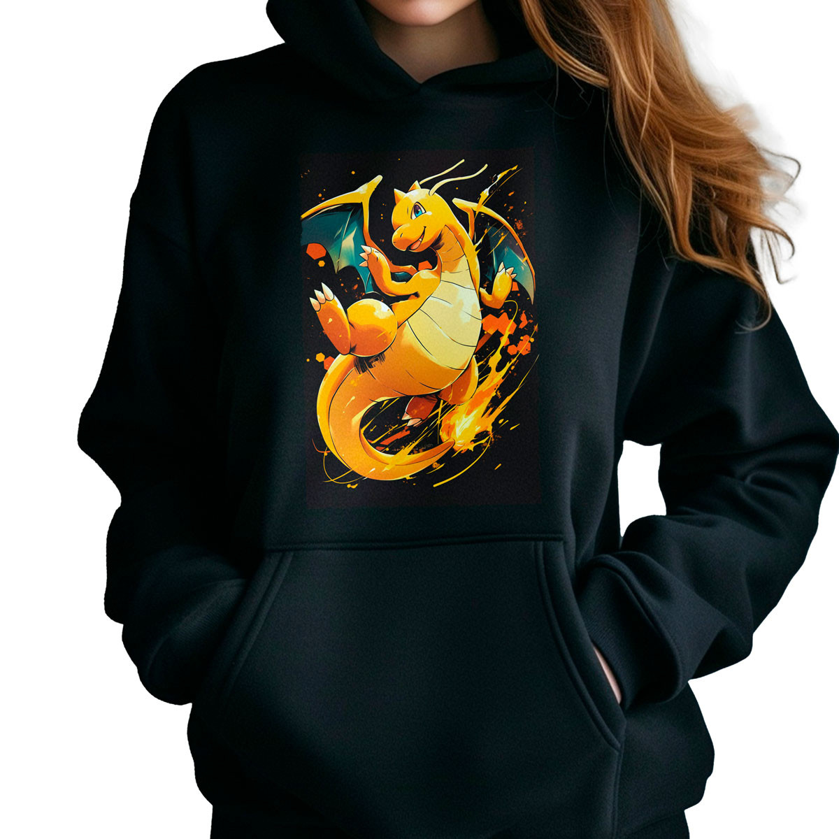 polerones-anime-mujer-dragonite-cute-manga-corta