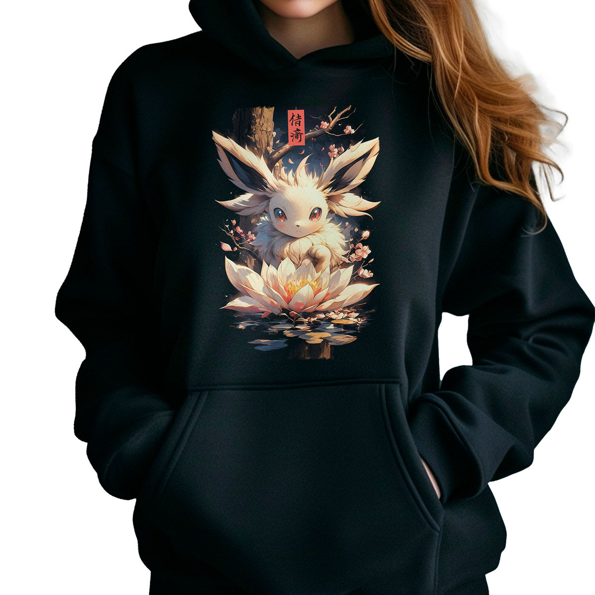 polerones-anime-mujer-eevee-lotus-pokemon-anime