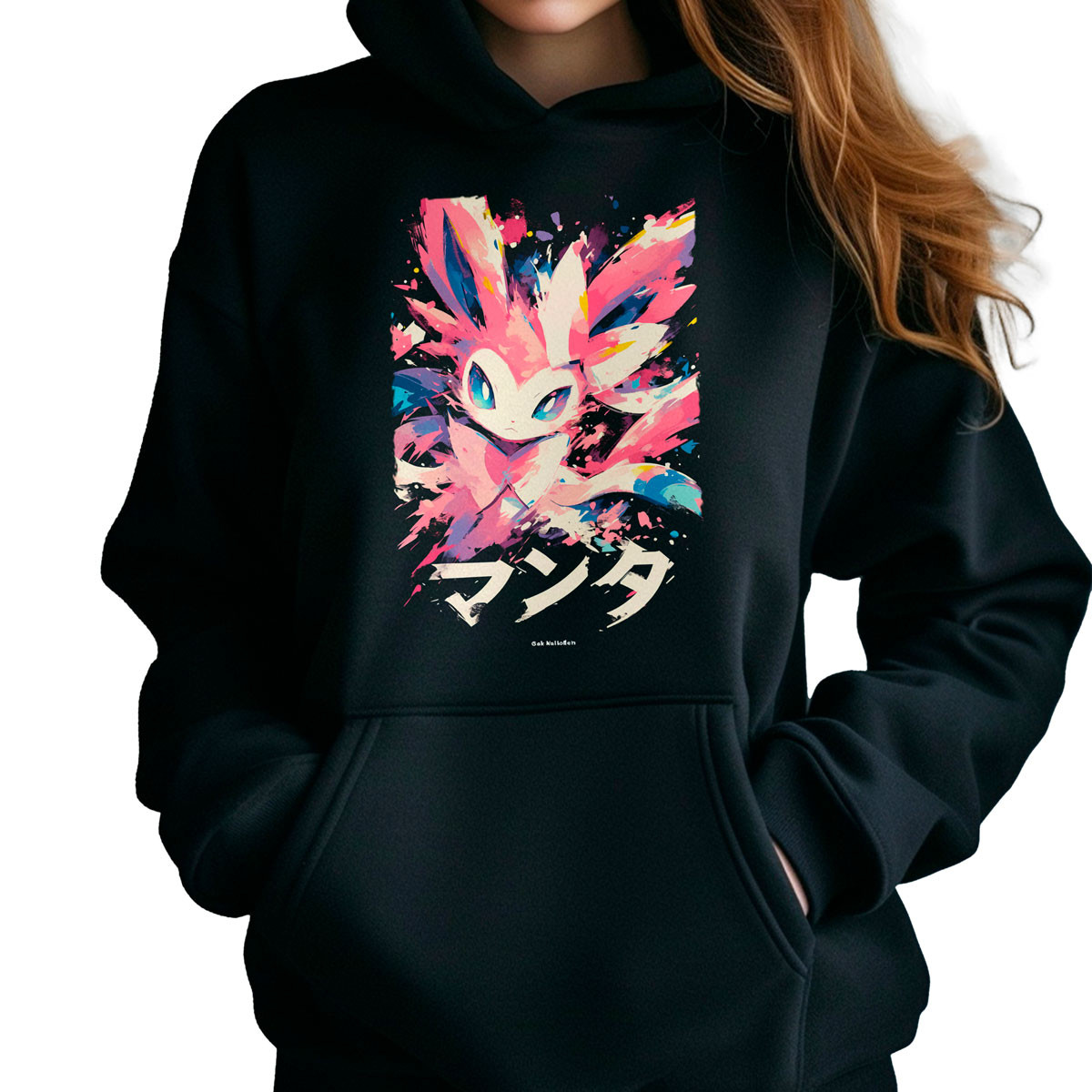 polerones-anime-mujer-estampada-batalla-sylveon-ink-pokemon