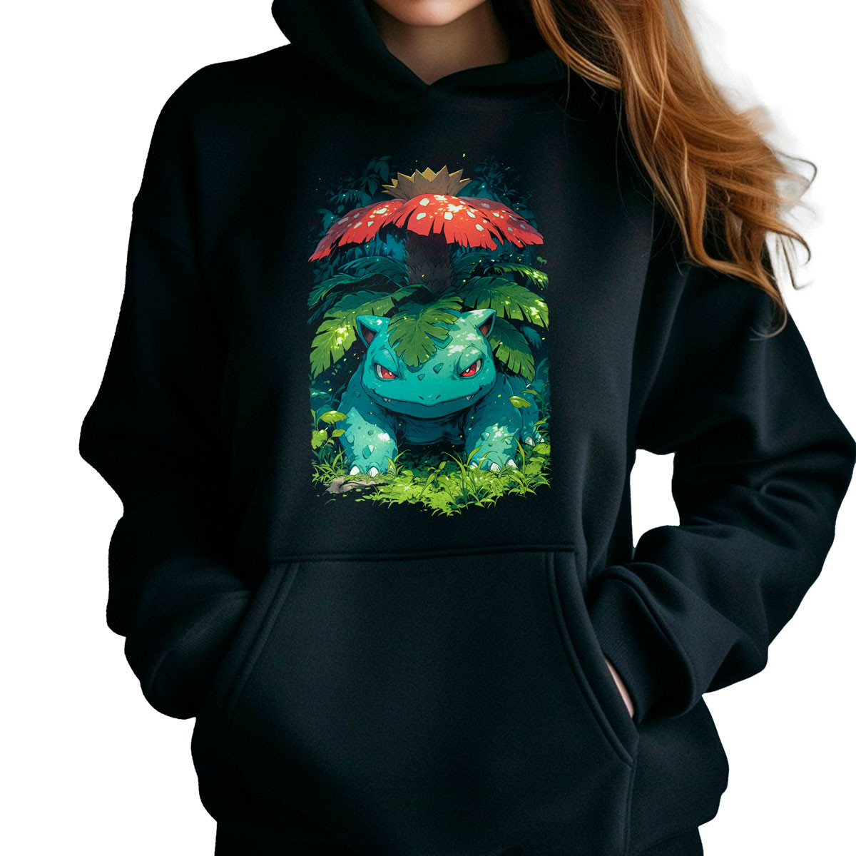 polerones-anime-mujer-estampada-frontal-gym-venusaur-pokemon