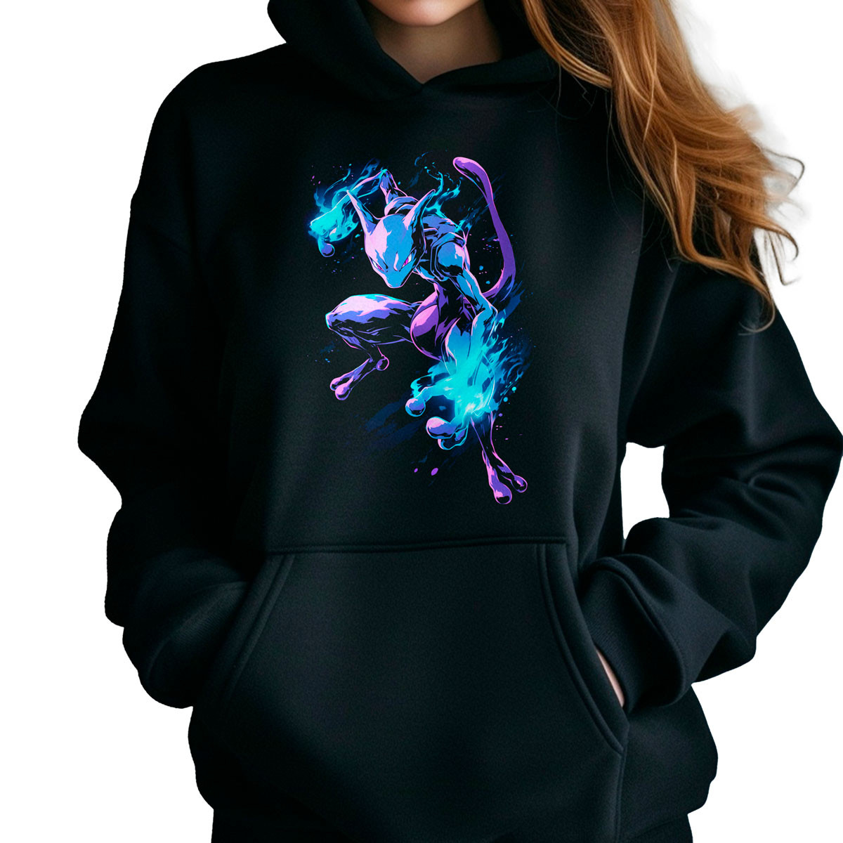 polerones-anime-mujer-estampada-mewtwo-brillante-pok-mon-anime