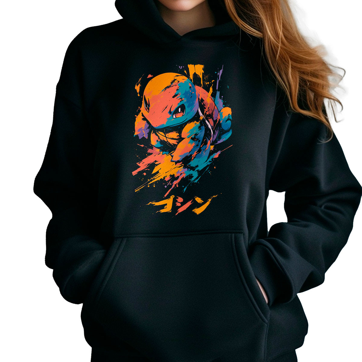 polerones-anime-mujer-estampada-squirtle-ink-pokemon