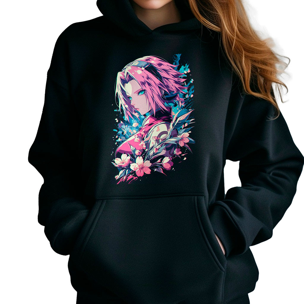 polerones-anime-mujer-estampada-taijutsu-sakura-haruno