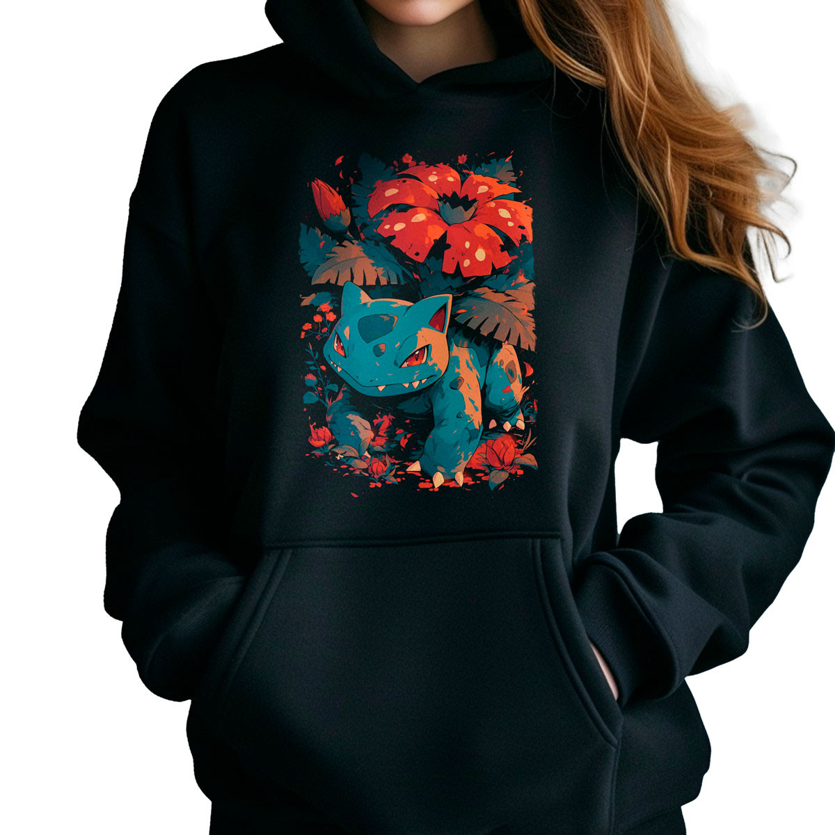 polerones-anime-mujer-estilo-ivysaur-pokemon-en-negro