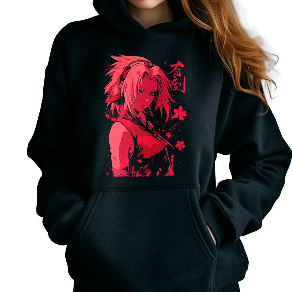 polerones-anime-mujer-estilo-kunai-y-sakura-haruno