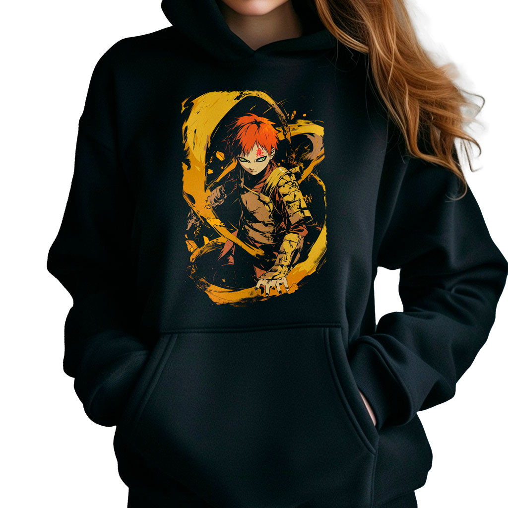 polerones-anime-mujer-gaara-ninjutsu-chakra-negra