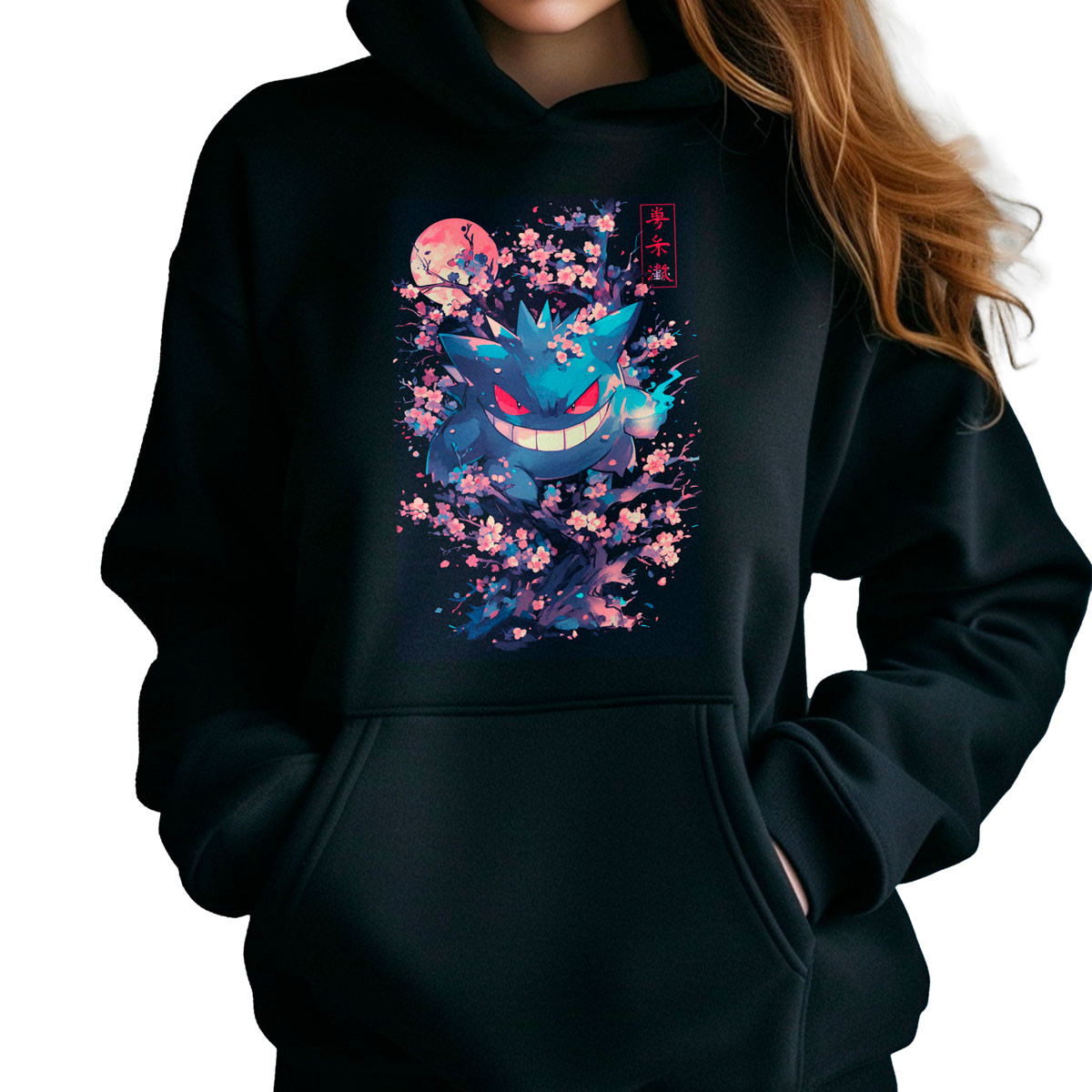 polerones-anime-mujer-gengar-cherry-blossoms-pok-mon-anim-23