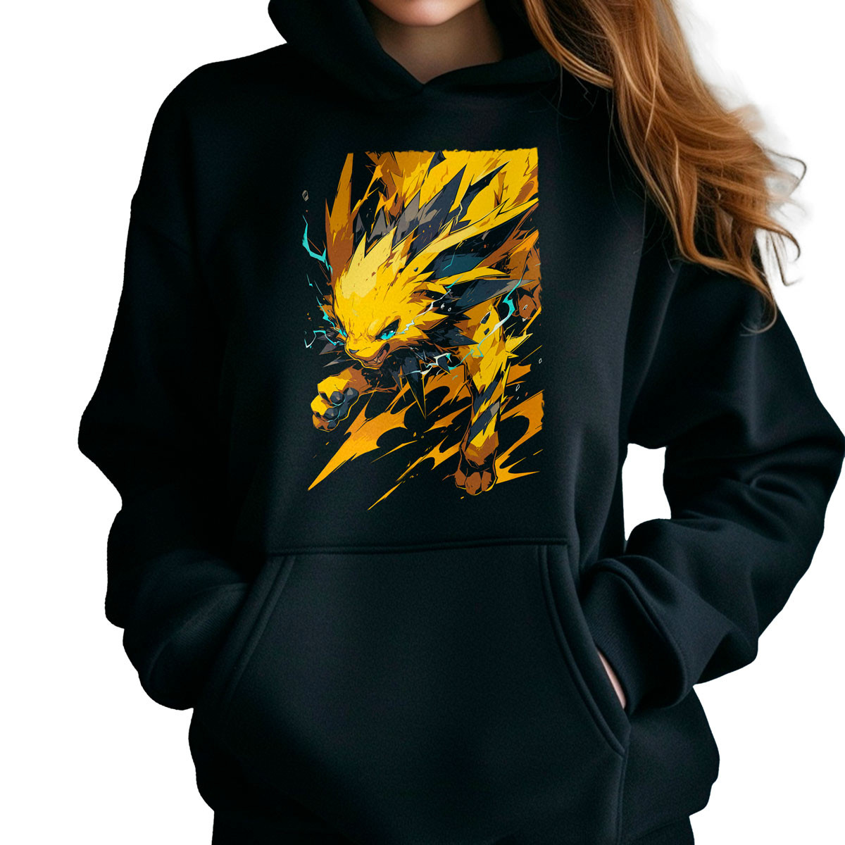 polerones-anime-mujer-jolteon-thunder-wave-dise-o-premium