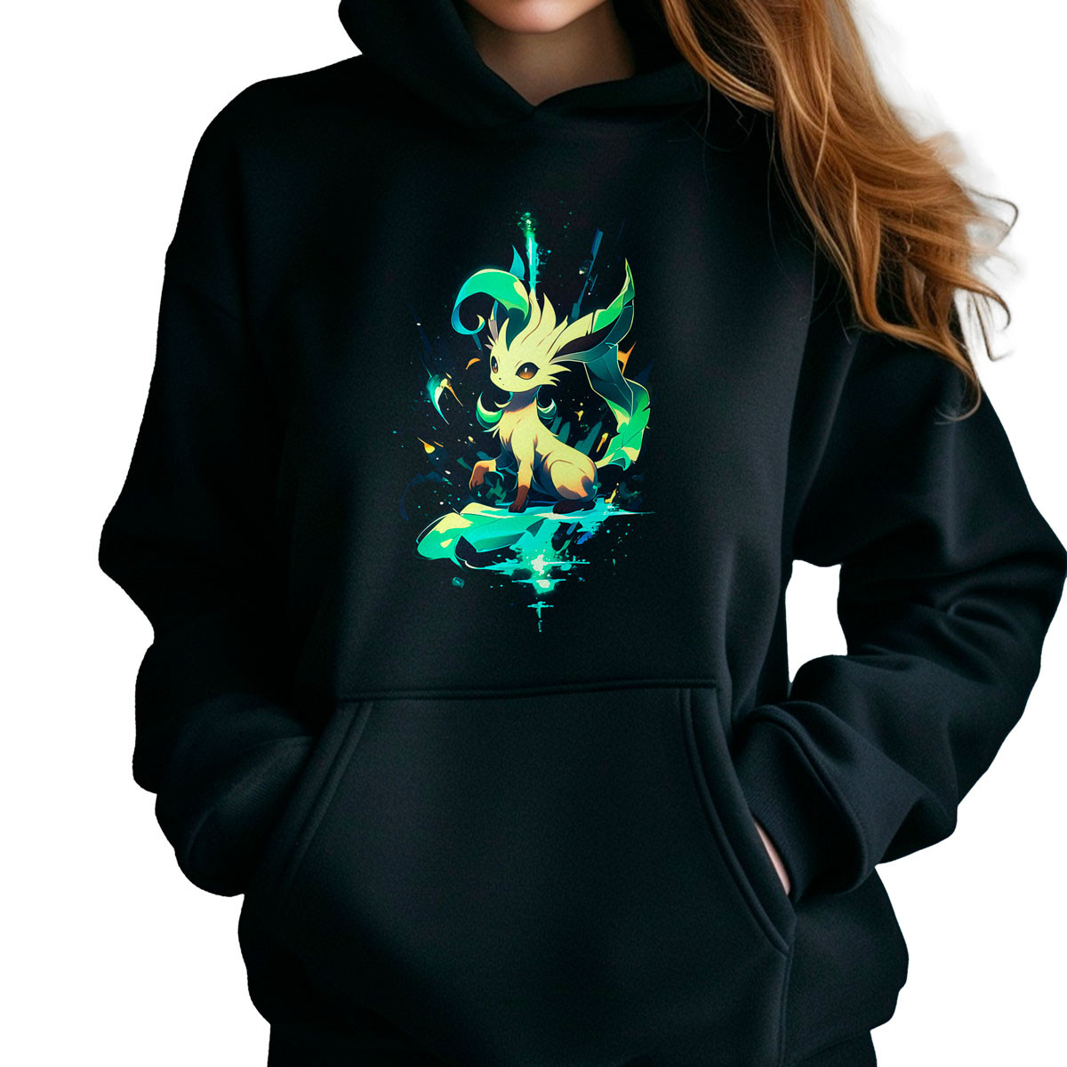 polerones-anime-mujer-leafeon-sintesis-batallas-pok-mon