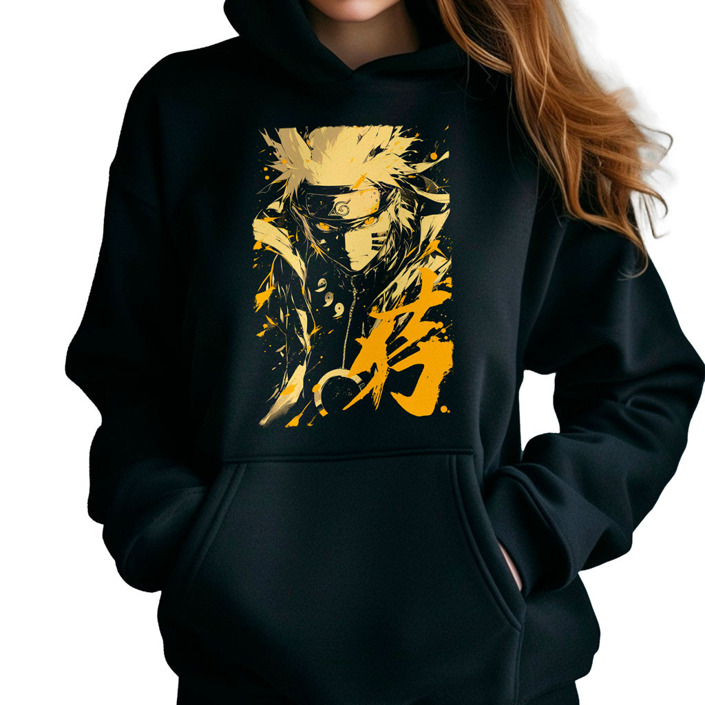 polerones-anime-mujer-negro-kunai-jutsu-naruto-uzumaki